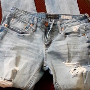 aeropostale ankle straight jeans